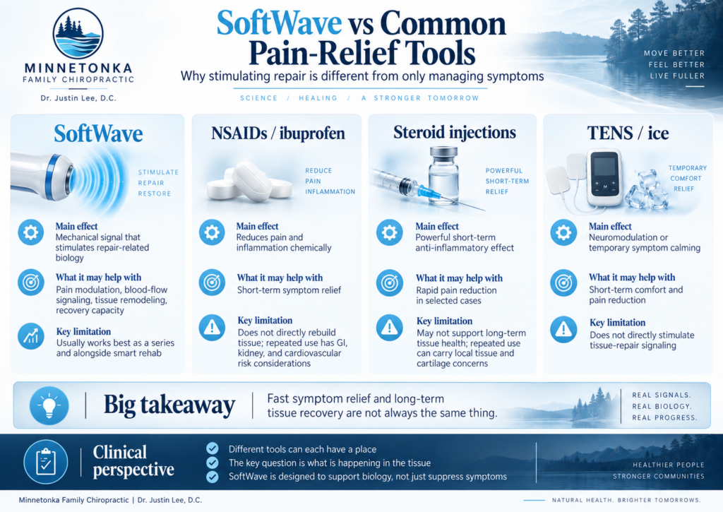 softwave compared to other therapies 